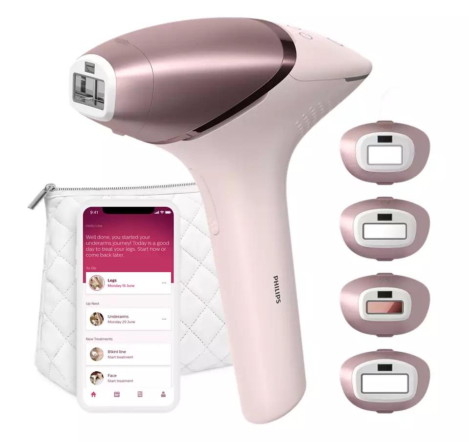 PHILIPS LUMEA BRI958 9000 SERIES IPL HAIR REMOVAL TOOL WITH 4