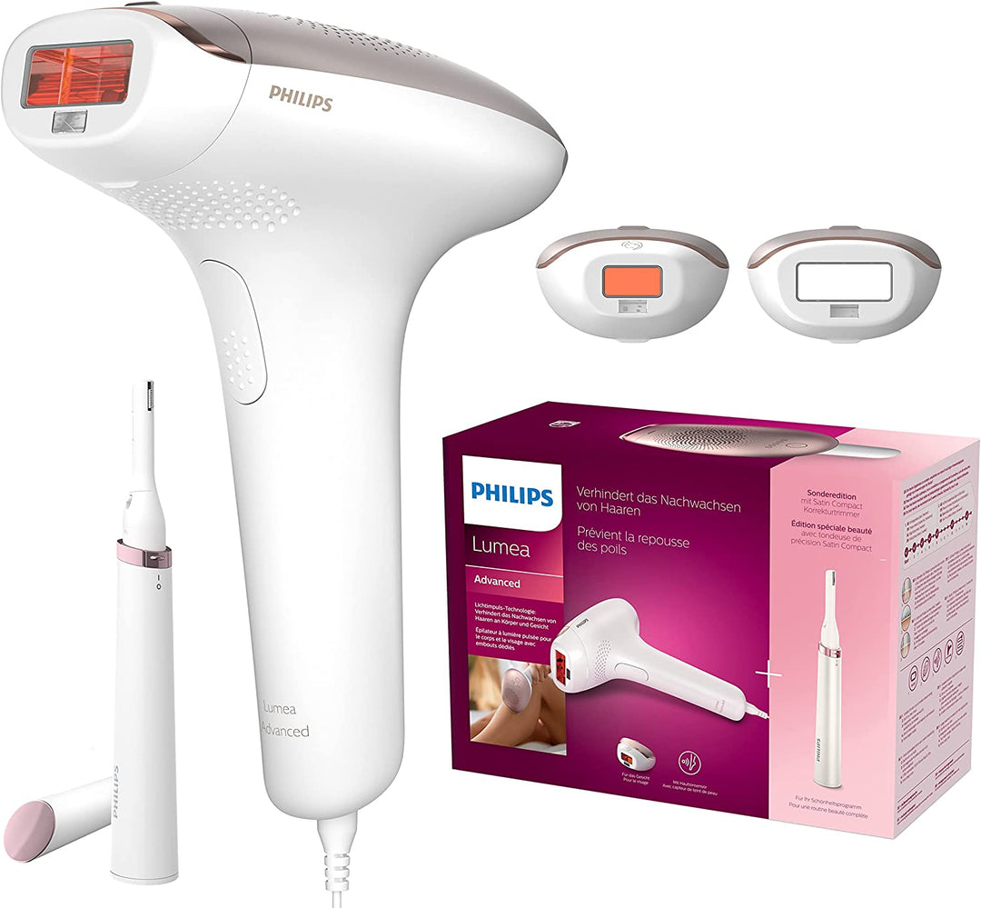 Philips Lumea BRI921 Advanced IPL Hair Removal Tool With 2 Attachments –  BeautySook_CA